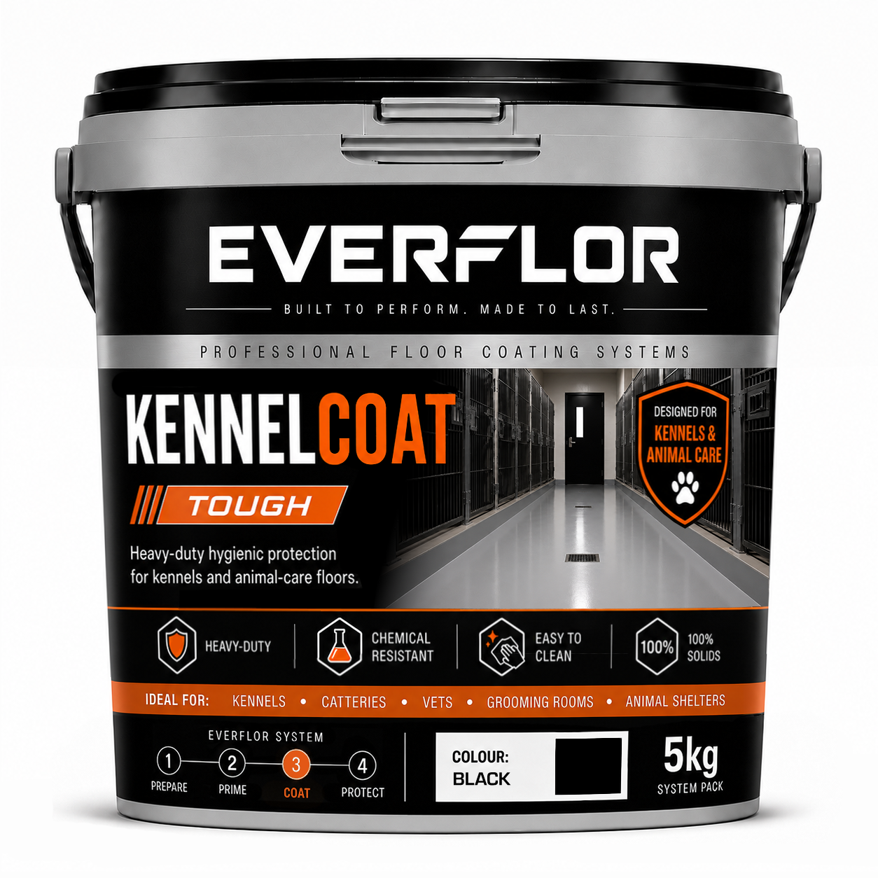 Everest Trade - Kennel & Cattery Vloerverf - Hoge Prestaties