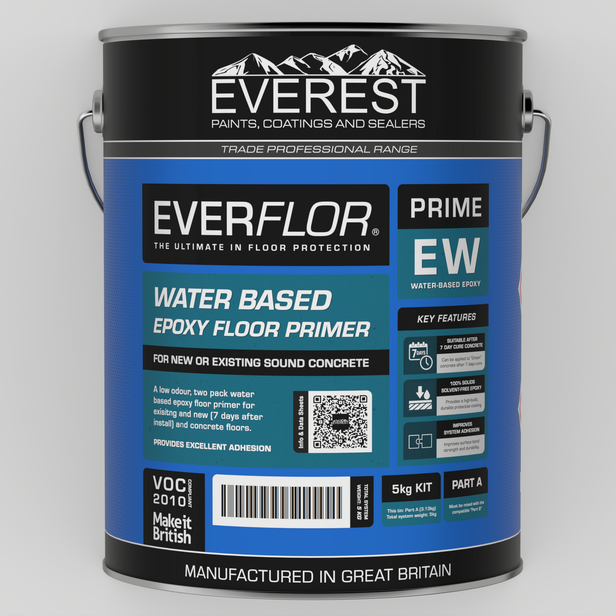 Everest - Ultieme QD Betonvloer/Patioverf &amp; Sealer - Intern en extern - Antislip