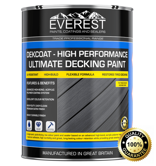 Everest - DEKCOAT - Ultimate Decking Paint - Anti - Slip - Everest Paints