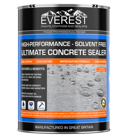 SummitSeal - Ultimate Concrete Sealer - Solvent Free - Dry - Everest Paints